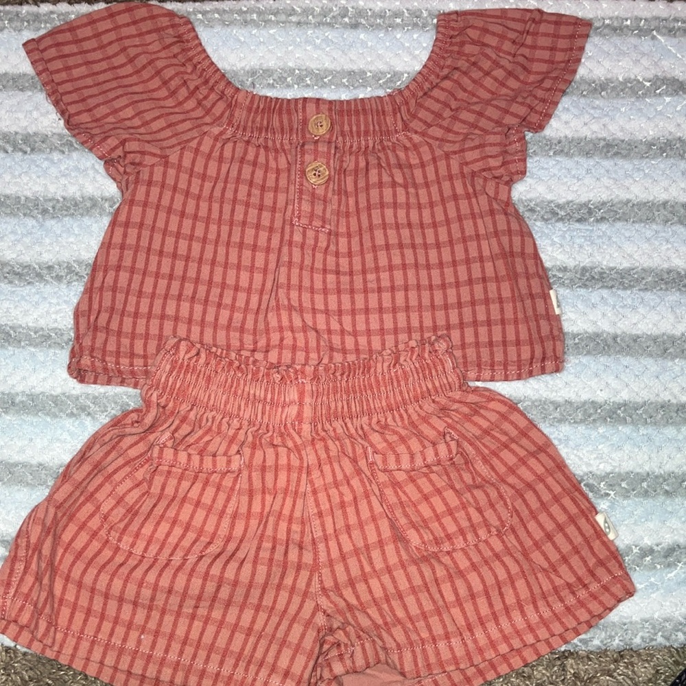 Girls cute matching outfit for summer, 12 months